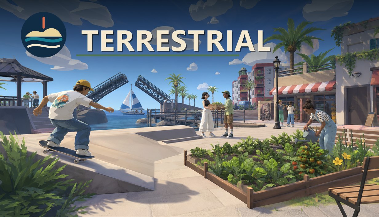 Island Life direction — skating, gardens and shops in one plaza